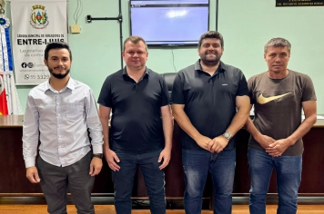 Câmara de Vereadores elege nova Mesa Diretora para o ano legislativo