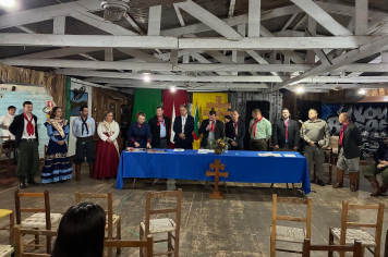 Sessão Solene em Homenagem à Semana Farroupilha é realizada no CTG Passo do Ijuí