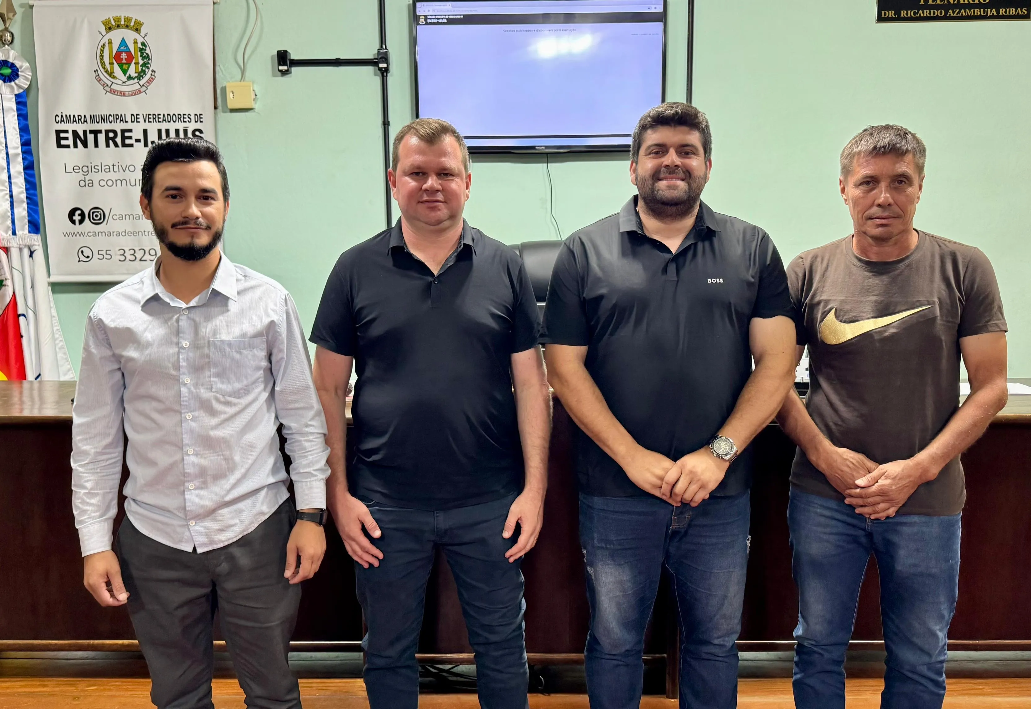 Câmara de Vereadores elege nova Mesa Diretora para o ano legislativo