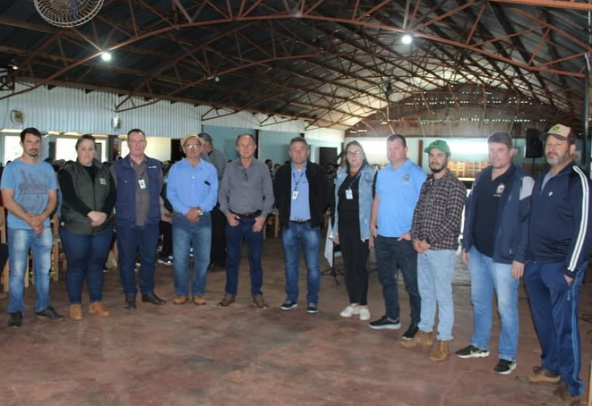 Poder Legislativo esteve presente na reunião de divulgação da Operação Terra Forte na Esquina Konrad